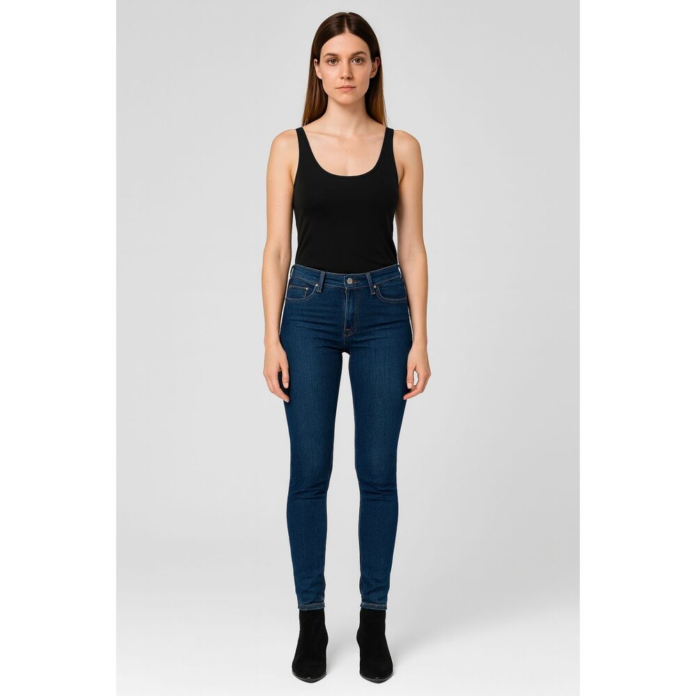 Nudie Skinny Dark Wash Organic Cotton Denim Jeans   Women's Size 25 x 32